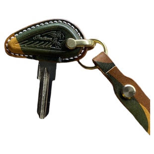 Indian 印第安 SCOUT 侦察兵 轻骑兵复古太子车钥匙套手工牛皮