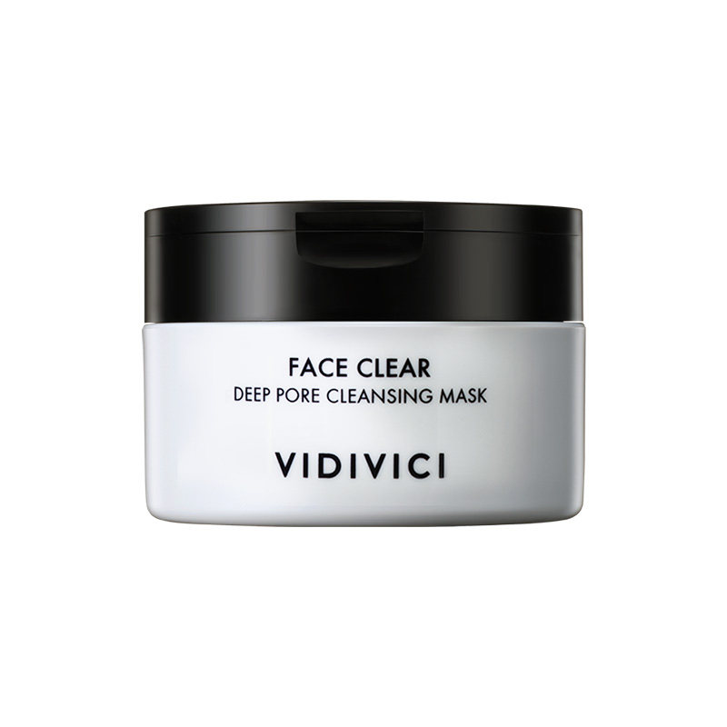 vidivici薇迪薇奇净颜美肌毛孔净澈清洁泥膜100ml去黑头角质面膜