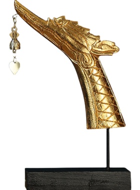 异丽东南亚风铜铃泰式会所摆件