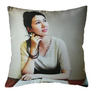 汽车抱枕定制可印照片靠枕车载图片宝宝大头贴男友图案儿童画装饰