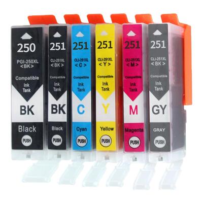 适用佳能IP7220 MG7120 MG7520 5420 6320 6620 MX922墨盒250