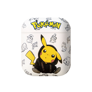 卡通创意airpods1/2代保护套适用苹果3代pro无线蓝牙耳机磨砂软壳4代新款airpodspro3