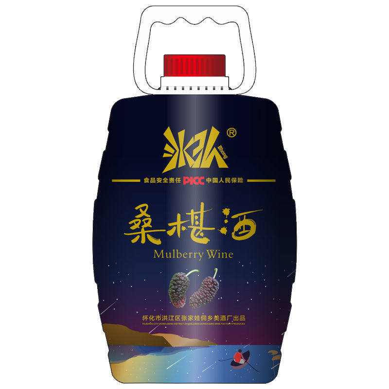侯装柜中国桑葚桶果味果酒健康实