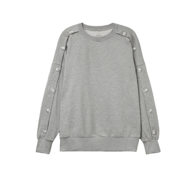 Intimissimi意舒漫圆领棉质长袖卫衣舒适休闲家居上衣CLD958