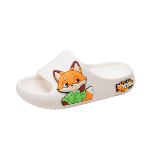 疯狂动物城儿童拖鞋新款男童室内防滑软底凉拖鞋朱迪与尼克凉拖鞋