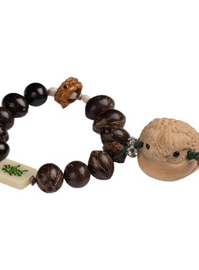 把把胡文玩手把件蟾蜍招财纳福男