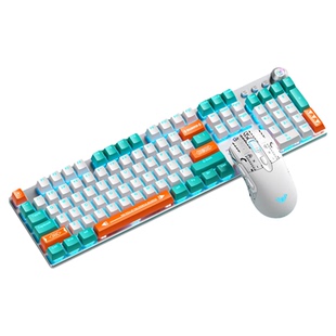 狼蛛108键机械键盘无线三模蓝牙2.4G电竞游戏青轴2088Air办公通用