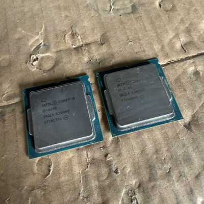 拆机2个二手英特尔i56500CPUSR2L6标价是