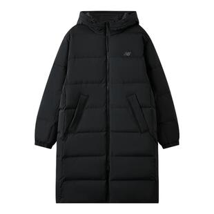 New BalanceNB官方正品25年男士长款保暖防泼鸭绒羽绒服AMJ54316