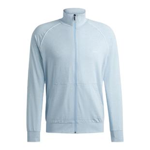 【95%棉】BOSS博斯 男士刺绣徽标装饰棉质拉链休闲夹克