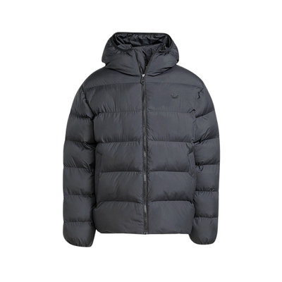 adidas阿迪达斯三叶草冬季新款保暖运动面包服男子短棉服 JX4123