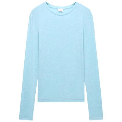 OCHIRLY欧时力天丝羊毛针织T恤