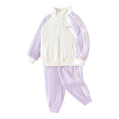 女童套装外套裤子两件套巴拉巴拉