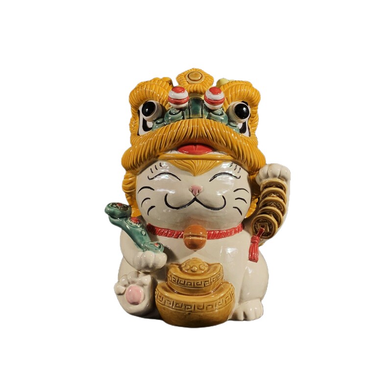 招财猫摆件存钱罐乔迁开业送礼