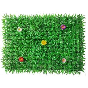 仿真绿植墙植物墙人造草皮假花墙面装饰室内外假绿植草坪植物造景