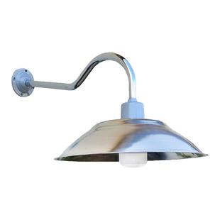 马路弯灯不锈钢灯罩室外防水防雨露天家用围墙户外路灯罩照明灯