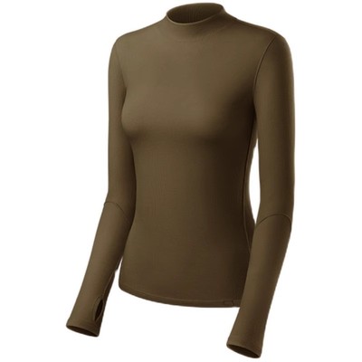 蕉下半高领打底衫女百搭肌底衣