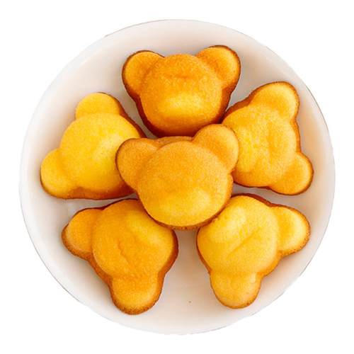 圣诞节蛋糕装饰小熊面包玛德琳摆件立体平安夜甜品台烘焙点缀插件