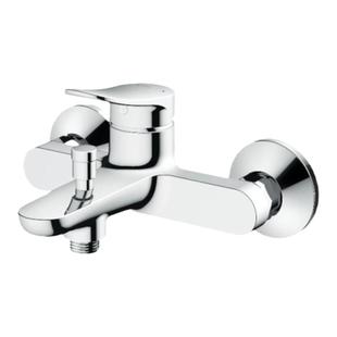 TOTO新品淋浴花洒洗澡挂墙式单把双控混合浴缸水龙头TBS04302B