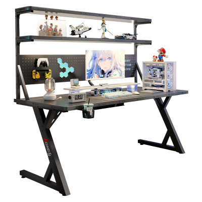 【重磅新品】戟创AGKey-S3MAX电脑桌台式电竞桌书桌书架一体桌子