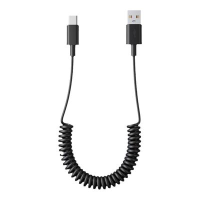 适用carplay弹簧伸缩线数据线