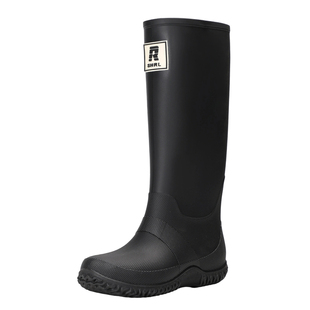 雨鞋女高筒户外基诺山雨林徒步雨靴溯溪水鞋成人防水防滑长筒胶鞋