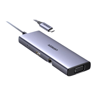 绿联typec拓展坞长线款适用于苹果MacbookPro/AirM4mini华为电脑转HDMI显示手机扩展网线USB分线器转接头接口