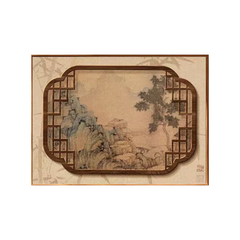 新中式宋氏美学电表箱画