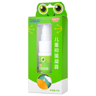 普肽儿童抑菌凝露25g/瓶按压