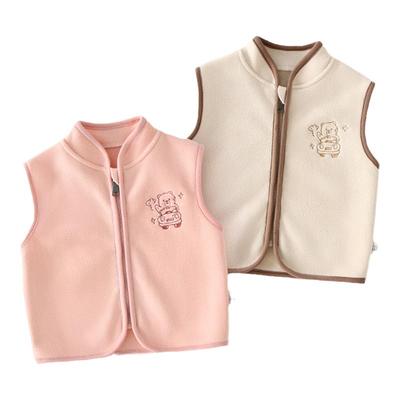 婴儿马甲摇粒绒2025新款