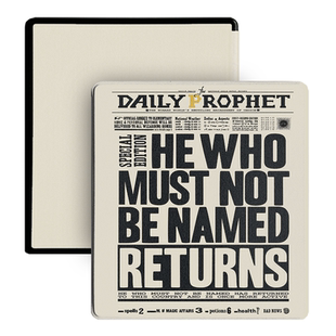 适用于Kindle Scribe保护套10.2英寸2024款2022款硬壳可笔槽收纳C4A6T4翻盖智能唤醒休眠预言家日报复古报纸