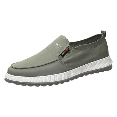 一脚蹬软底爸爸布鞋透气休闲鞋