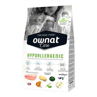 OWNAT西班牙进口抗过敏护理泌尿调节生态行猫粮护理配方猫粮