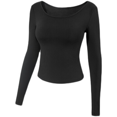 大领口欧美低胸紧身内搭