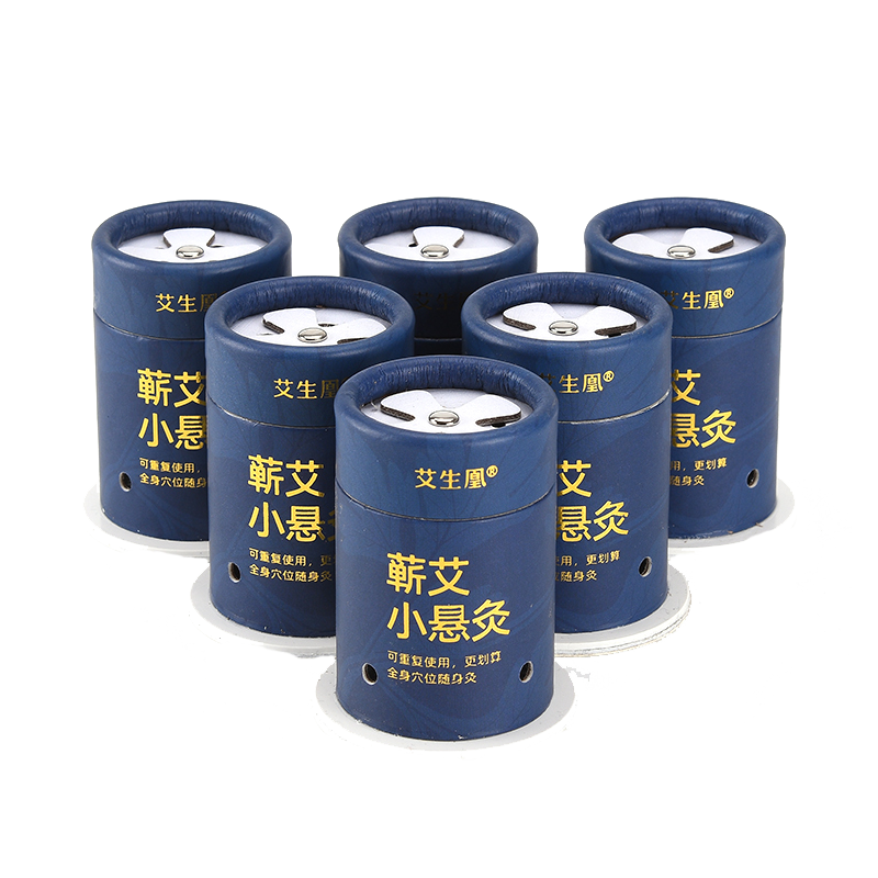 艾灸盒隨身灸家用小懸灸筒灸罐全身通用熏蒸儀艾條柱艾炙器具正品