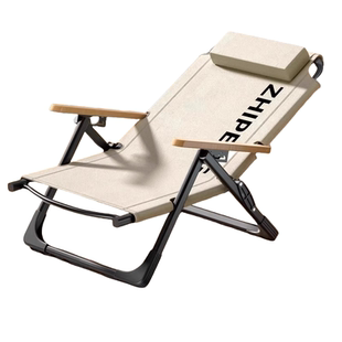 躺椅折叠椅午休家用休闲懒人椅子阳台靠背椅便携椅钓鱼凳露营久坐
