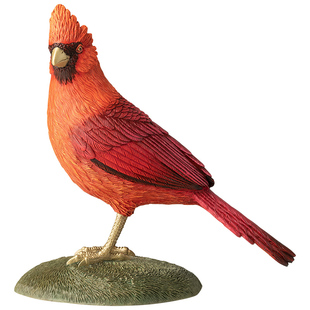 铜师傅 铜摆件《铜师傅百鸟集》之北美红雀 家居饰品 桌面摆件