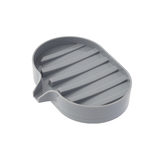 日本沥水肥皂盒卫生间置物架子家用香皂盒水槽免打孔海绵擦沥水架