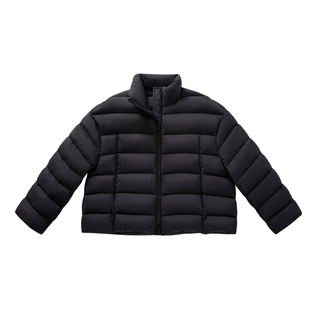 YANGLE_排骨鹅绒服女2025年冬季新款韩系宽松立领保暖羽绒服外套