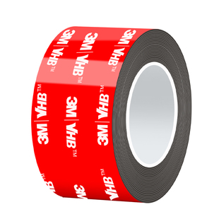 3m5952强力双面胶汽车专用VHB泡棉加厚行车记录仪etc尾翼车载手机支架摆件固定无痕黑色耐高温车用两面胶带