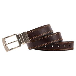 李维斯正品男款复古针扣皮带男奢侈品配饰旋转真皮男士裤带腰带