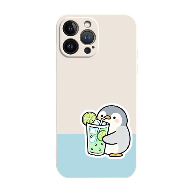小企鹅iPhone17pro手机壳可爱