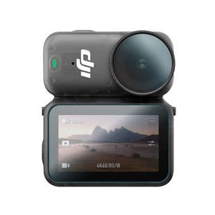 钢化膜适用大疆dji nano指拇运动相机屏幕保护膜镜头贴膜防刮高清磁吸支架快拆转接配件