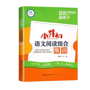 小升初语文阅读理解专项训练书人教版六年级课外阅读真题总复习练习题每日一练小学升初中文言文现代文古诗词名著组合强化练习