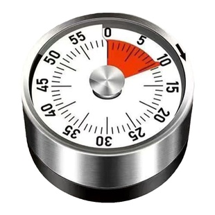 厨房计时器机械定时器儿童自律学习作业提醒器磁吸式烹饪秒表闹钟