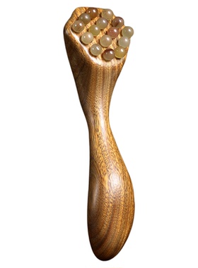 绿檀羊角如意眼部按摩棒