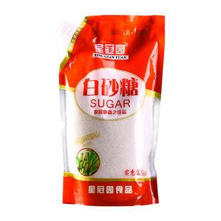 云南优质甘蔗白砂糖袋装家用食用糖白糖烘焙调味烹饪泡水炒菜专用