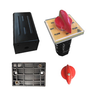 炮塔铣床配件开关正反转高低速六节变速开关垫片垫板铁盒控制手柄