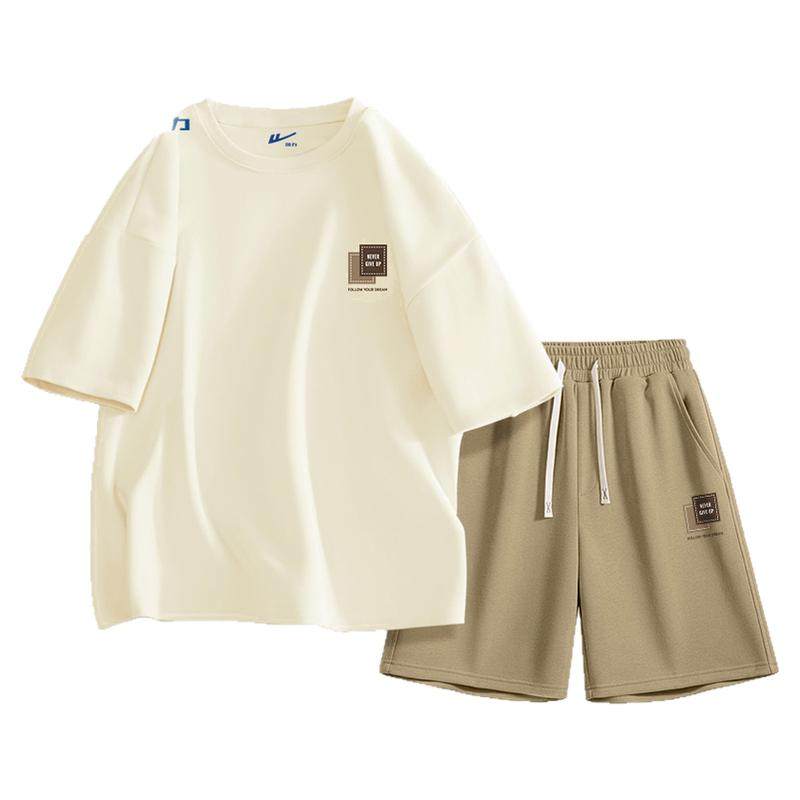 回力男士运动套装宽松透气薄款