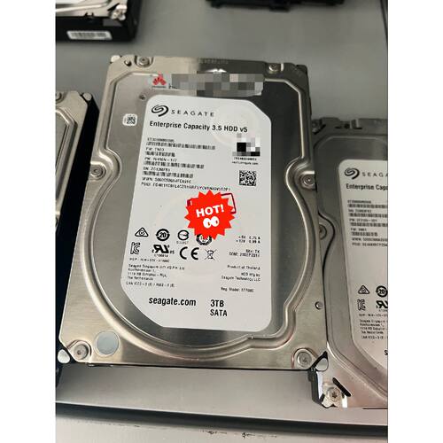 希捷3TB企业级硬盘，型号ST3000NM0005，3.5寸